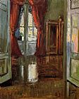 View into the Apartment of Leopold and Marie Czihaczek by Egon Schiele